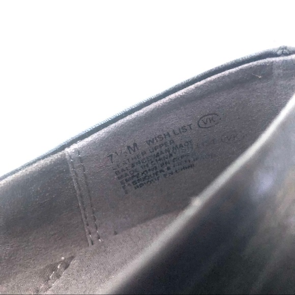 2/$30 Aerosoles Black Leather Loafers - Picture 4 of 8